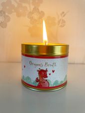 Dragon's Breath Cranberry Candle